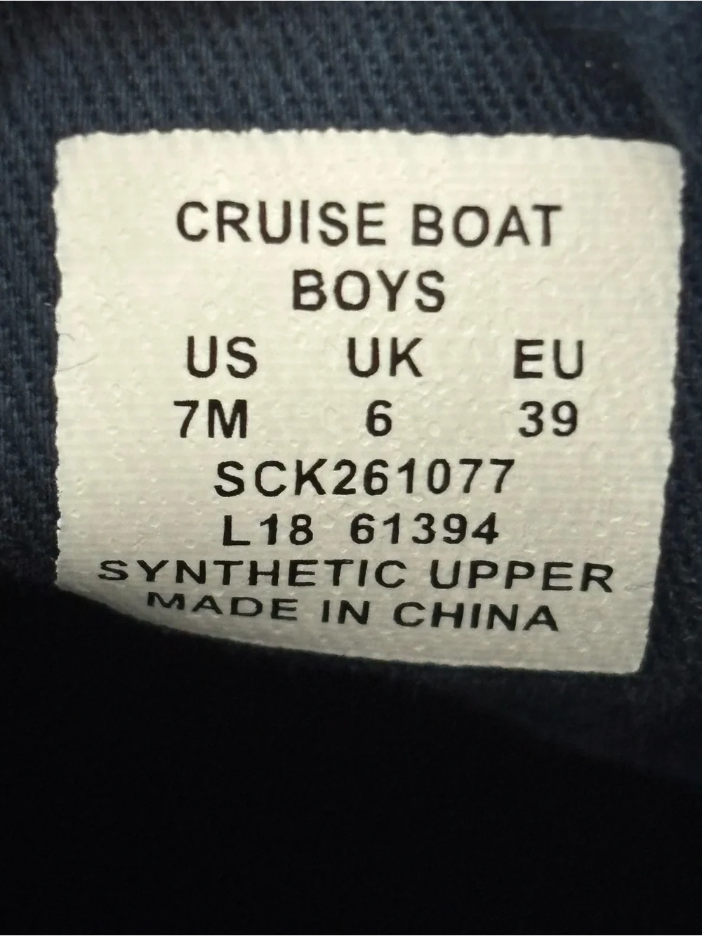 Sperry Youth Navy Boat Shoes